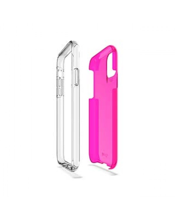 iPhone 11 Gear4 D3O Pink Crystal Palace Neon Case