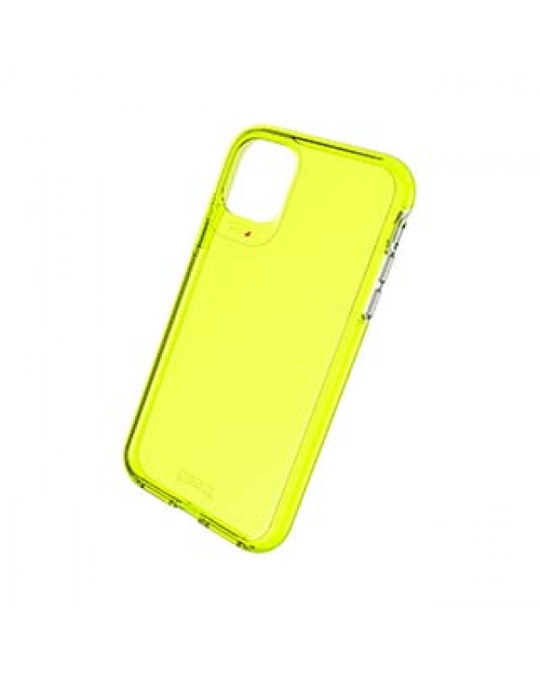 iPhone 11 Gear4 D3O Yellow Crystal Palace Neon Case