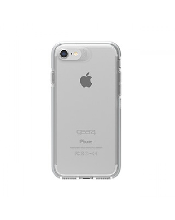 iPhone SE(2nd Generation)/8/7 Gear4 D3O Clear/Silver Piccadilly case