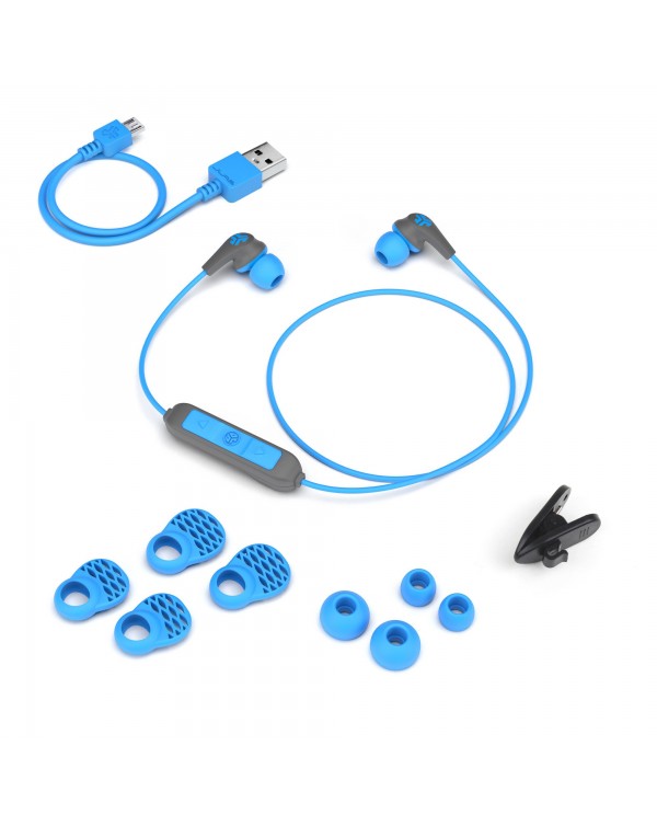 JLab Audio - JBuds Pro Wireless Earbuds Blue/Grey