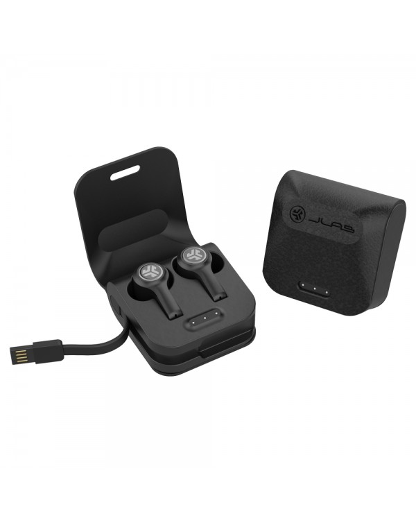 JLab Audio - JBuds Air Executive True Wireless Earbuds Black