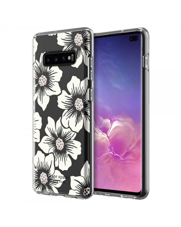 Kate Spade - Protective Hardshell Case Hollyhock Floral for Samsung Galaxy S10+