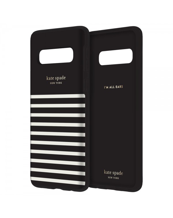 Kate Spade - Protective Hardshell Case Feeder Stripe for Samsung Galaxy S10
