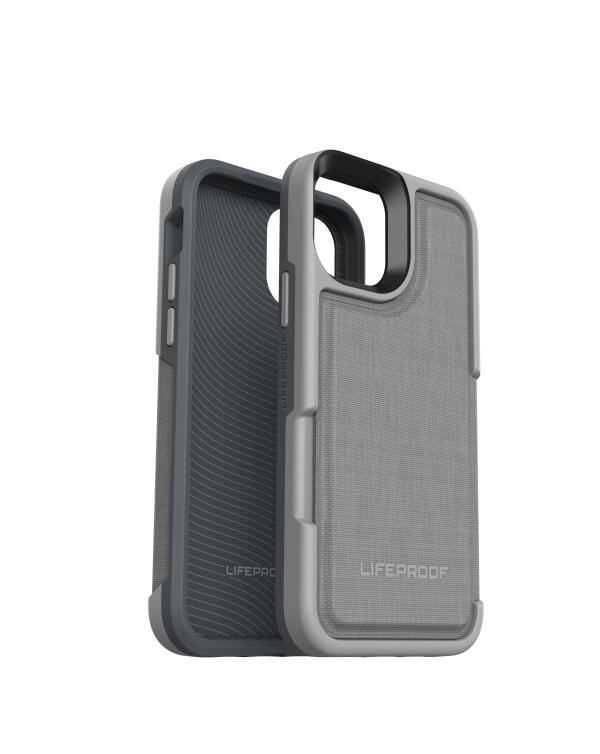 LifeProof - Flip Dropprotective Wallet Case Cement Surfer (Wet Weather/Gray) for iPhone 11 Pro