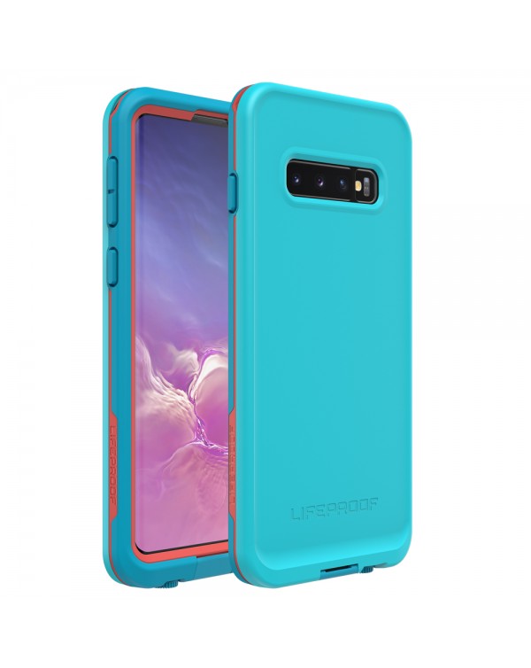 LifeProof - Fre Waterproof Case Boosted (Blue/Ocean) for Samsung Galaxy S10+