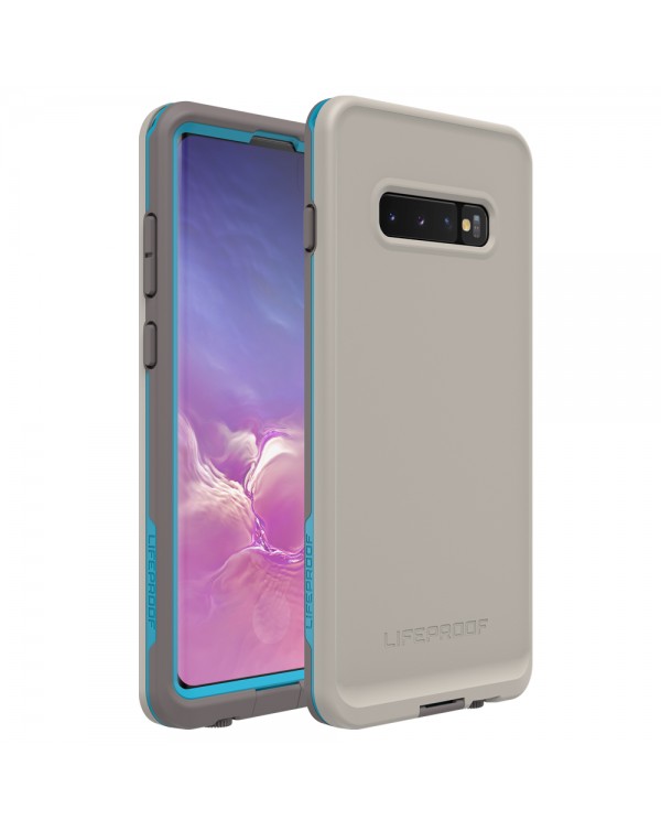 LifeProof - Fre Waterproof Case Body Surf (Grey/Ocean Blue) for Samsung Galaxy S10+