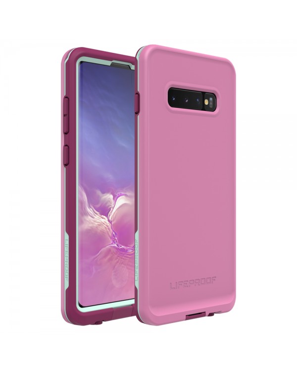 LifeProof - Fre Waterproof Case for Samsung Galaxy S10+ Frost Bite (Orchid/Purple)
