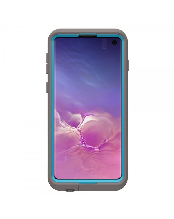 LifeProof - Fre Waterproof Case Body Surf (Grey/Ocean Blue) for Samsung Galaxy S10