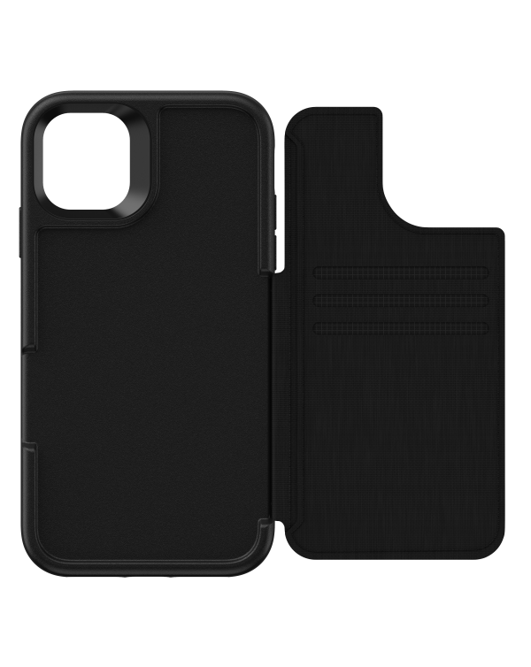 LifeProof - Flip Dropprotective Wallet Case Dark Night (Black/Castlerock) for iPhone 11