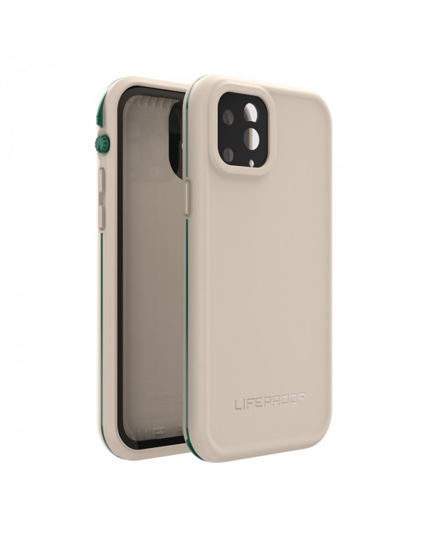 LifeProof - Fre Waterproof Case Chalk It Up (Everglade/Chateau Gray) for iPhone 11