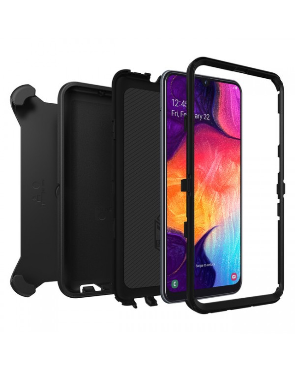 Otterbox - Defender Protective Case Black for Samsung Galaxy A50