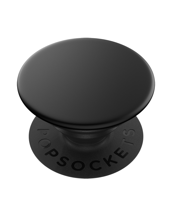 PopSockets - PopGrip (complete swappable PopGrip) Aluminum Black