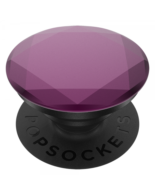 PopSockets - PopGrip (complete swappable PopGrip) Metallic Diamond Mystic Violet