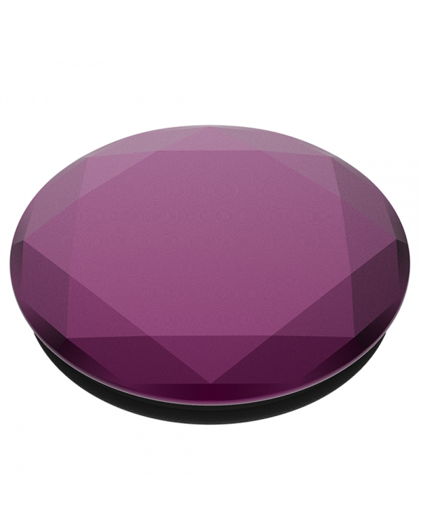 PopSockets - PopGrip (complete swappable PopGrip) Metallic Diamond Mystic Violet