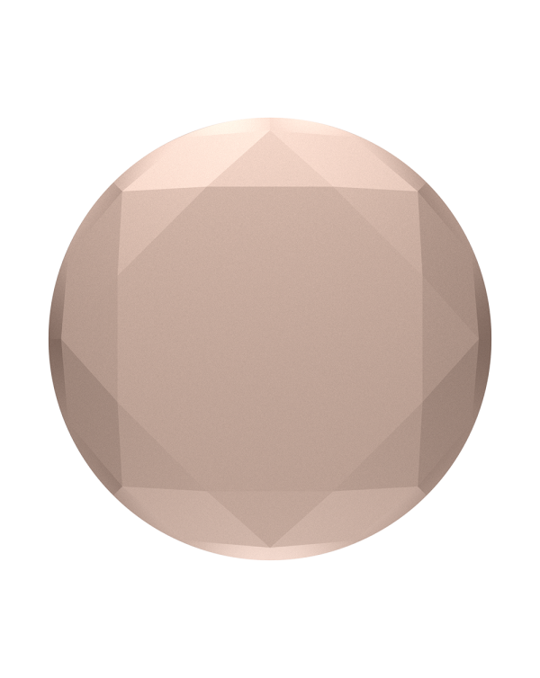 PopSockets - PopGrip (complete swappable PopGrip) Metallic Diamond Rose Gold