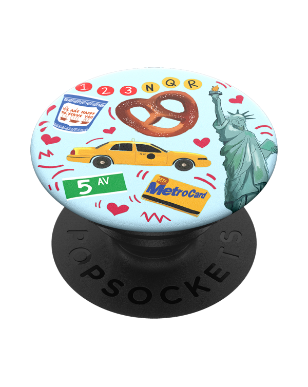 PopSockets - PopGrip (complete swappable PopGrip) New York