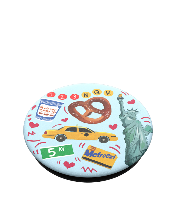 PopSockets - PopGrip (complete swappable PopGrip) New York
