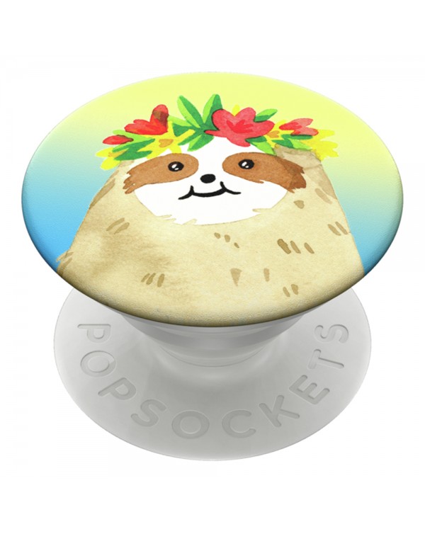 PopSockets - PopGrip (complete swappable PopGrip) Aloha Sloth Gradient