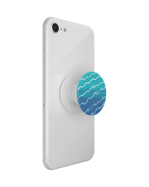 PopSockets - PopTop (swappable top only) Blue Tidal Wave