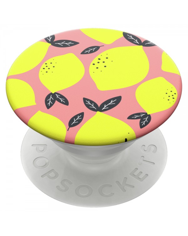 PopSockets - PopGrip (complete swappable PopGrip) Lemon Drop