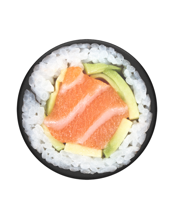 PopSockets - PopGrip (complete swappable PopGrip) Salmon Roll