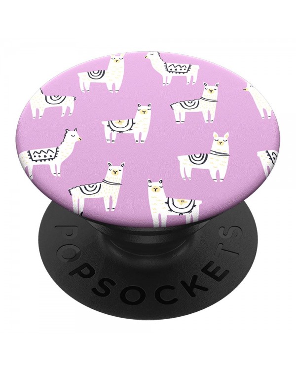 PopSockets - PopGrip (complete swappable PopGrip) Lotsa Llama