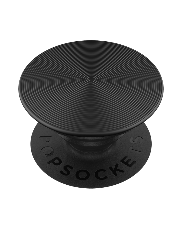 PopSockets - PopGrip (complete swappable PopGrip) Twist Black Aluminum