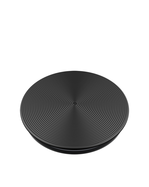 PopSockets - PopGrip (complete swappable PopGrip) Twist Black Aluminum