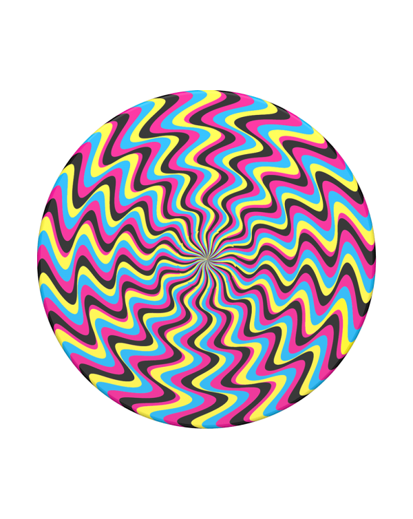 PopSockets - PopGrip (complete swappable PopGrip) Twist Carnival Swirl