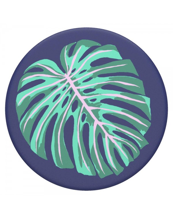 PopSockets - PopTop (complete swappable PopGrip) Vintage Palm Leaf