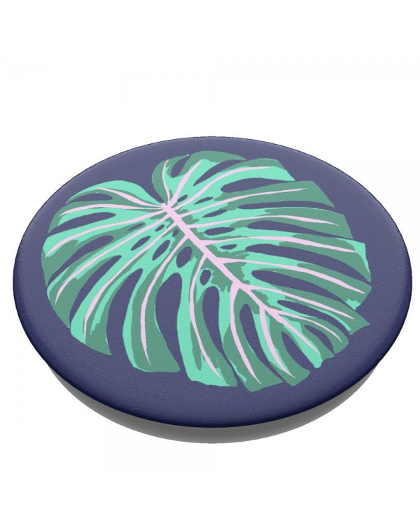 PopSockets - PopTop (complete swappable PopGrip) Vintage Palm Leaf