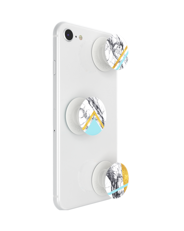PopSockets - PopMini White Marble Glam