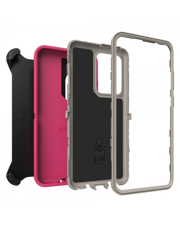 Otterbox - Defender Protective Case Lovebug (Dove/Raspberry) for Samsung Galaxy S20 Ultra