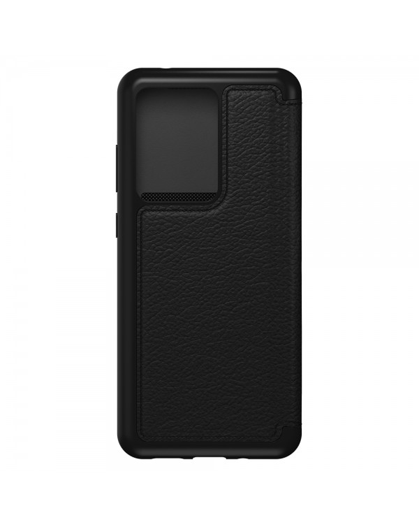 Otterbox - Strada Folio Case Shadow (Blacki/Pewter) for Samsung Galaxy S20 Ultra