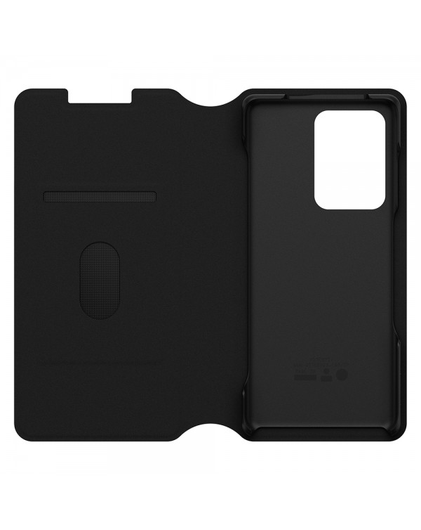 Otterbox - Strada Via PU Leather Folio Black Night for Samsung Galaxy S20 Ultra
