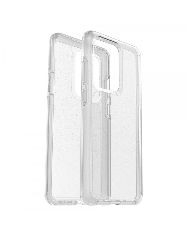 Otterbox - Symmetry Clear Protective Case Stardust (Silver Flake/Clear) for Samsung Galaxy S20 Ultra