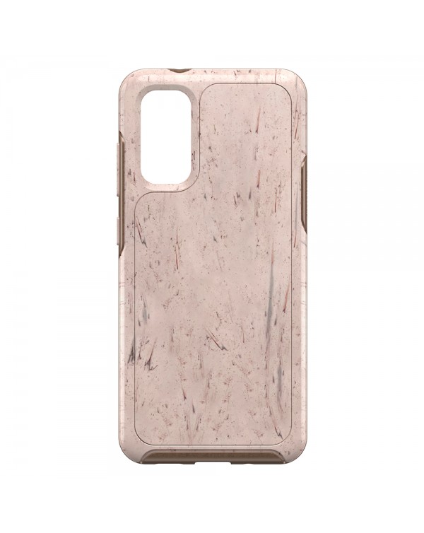 Otterbox - Symmetry Clear Protective Case Set In Stone (Stone Red/Rose Gold) for Samsung Galaxy S20+