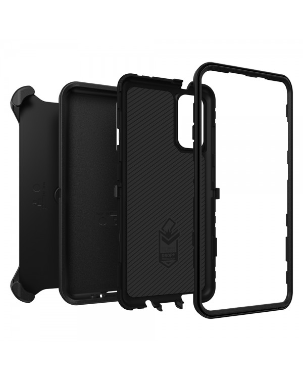 Otterbox - Defender Protective Case Black for Samsung Galaxy S20