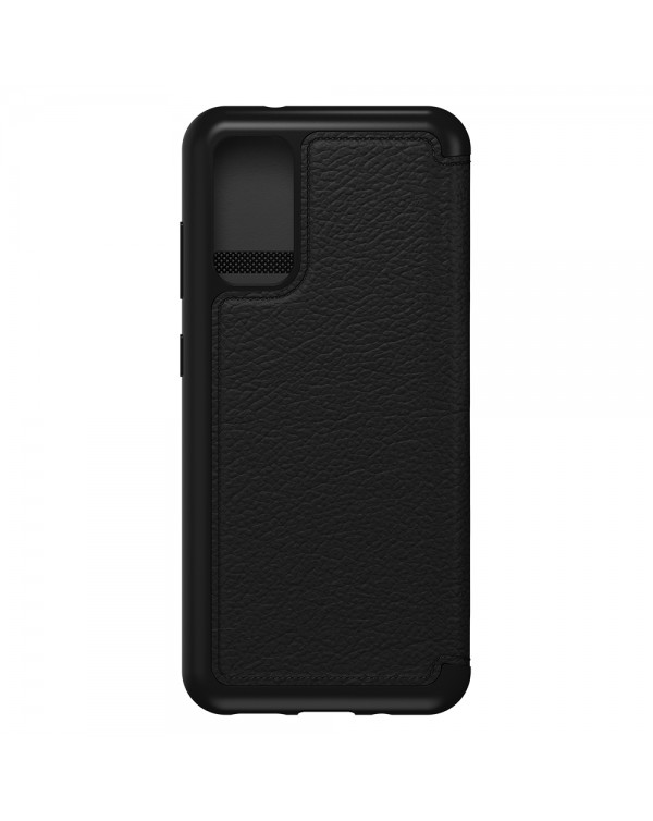 Otterbox - Strada Folio Case Shadow (Blacki/Pewter) for Samsung Galaxy S20