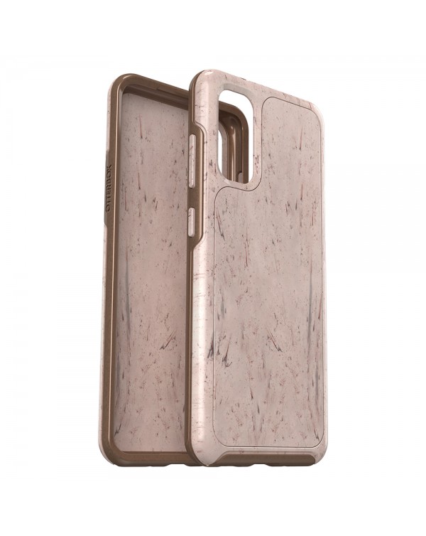 Otterbox - Symmetry Clear Protective Case Set In Stone (Stone Red/Rose Gold) for Samsung Galaxy S20