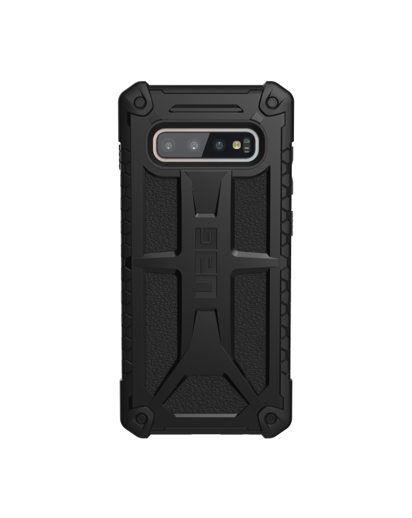 UAG - Monarch Rugged Case Black (Matte) for Samsung Galaxy S10+