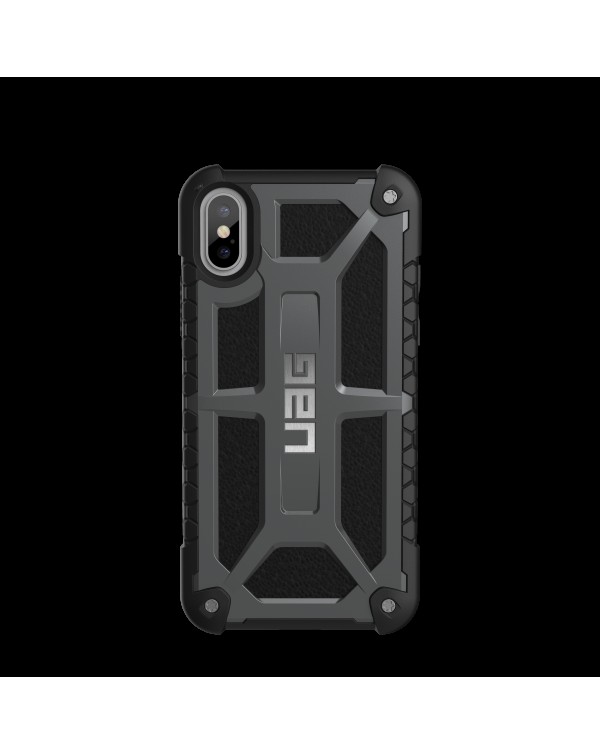 UAG - Monarch Rugged Case Dark Grey for iPhone XS/X