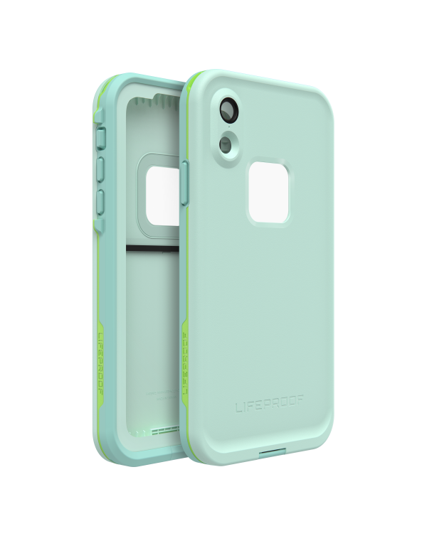 LifeProof - Fre Waterproof Case Tiki (Aqua Blue/Lime) for iPhone XR