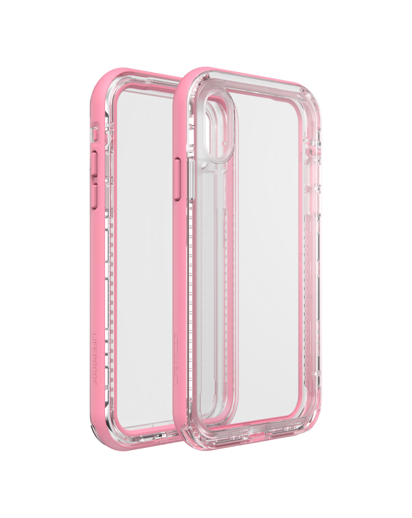 LifeProof - Next Dropproof Case Cactus Rose (Clear/Pink) for iPhone XR