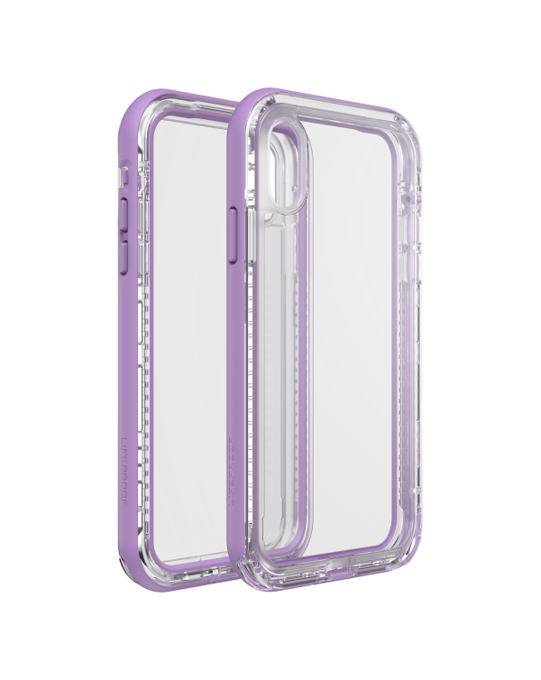LifeProof - Next Dropproof Case Ultra (Clear/Violet) for iPhone XR