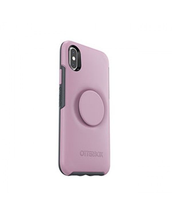 iPhone X/Xs Otterbox + POP Pink/Grey (Mauveolous) Symmetry Series Case