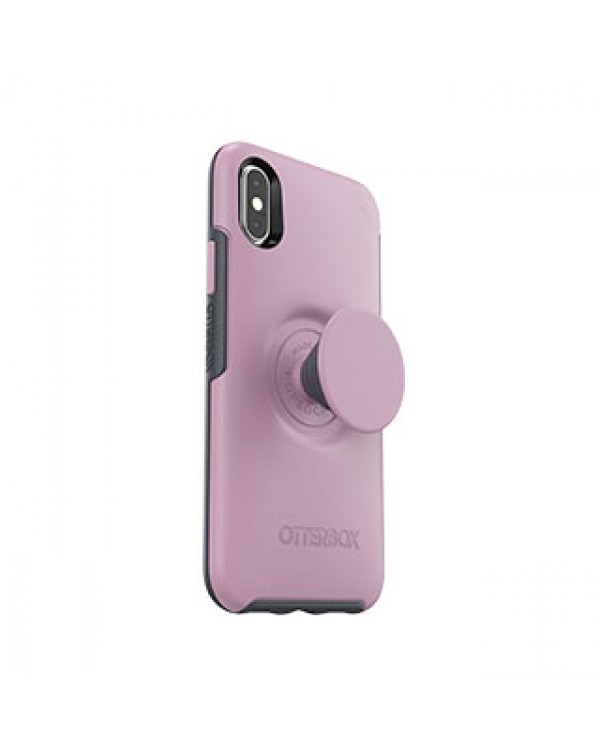 iPhone X/Xs Otterbox + POP Pink/Grey (Mauveolous) Symmetry Series Case