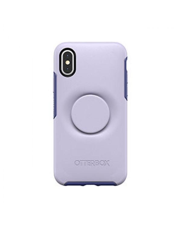 iPhone X/Xs Otterbox + POP Purple/Purple (Lilac Dusk) Symmetry Series Case