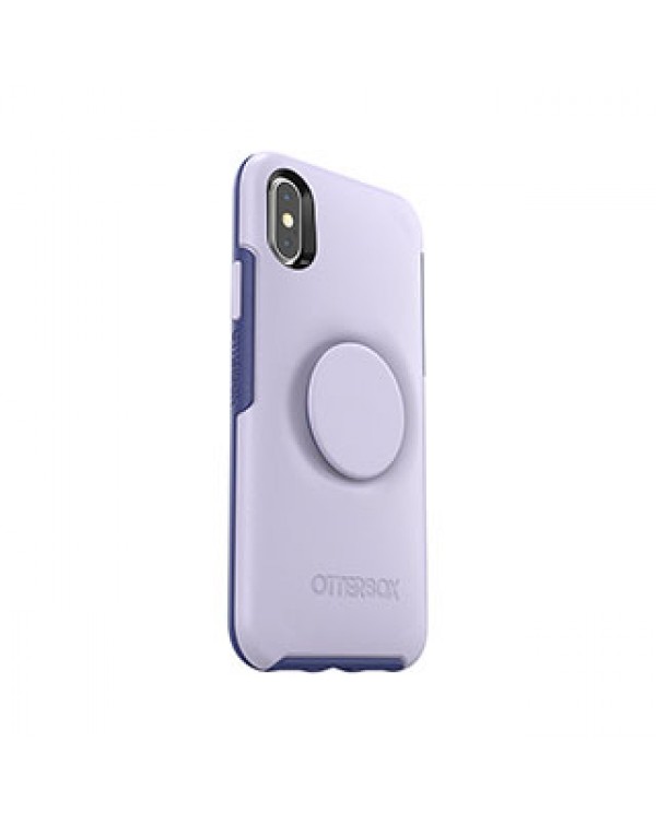 iPhone X/Xs Otterbox + POP Purple/Purple (Lilac Dusk) Symmetry Series Case