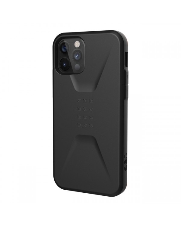 UAG - Civilian Rugged Case Black for iPhone 12/12 Pro